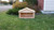 Small Outdoor Cedar Cat or Dog Feeding Station