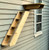 Outdoor Cedar Cat Wall System: Stair / Ladder