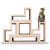 Modular Cat Tree - Wood Maple Modular Cat Tree - Wood Maple
