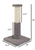Cat's Choice 30"  Wooden Carpeted Cat Scratching Post with Sisal Rope