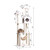 Cat's Dream B7301 Classic Wood Cat Tree Ivory Four Levels w Rope Swing, Hammock, Condo, and Perch