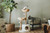 Centralia Luxury Wood & Woven Cat Tree for Large Cats