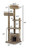 Cat's Choice 64" Six Level Cat Tower with Solid Wood Scratching Post