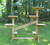 Outdoor (or Indoor) Cedar Cat Gym - Small