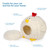 Cute Comfy Chicken Hideaway Cat Bed