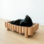 Bambu Wooden Cat Bed Scratcher