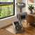 Cat's Choice 49" Cat Tower with Tube, Rectangle and Round Lounges