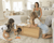 Coco Multifunctional Coffee Table with Cat Condo and Storage