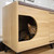Tucker Multifunction Shoe Storage Cabinet and Cat Condo Lounge