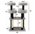 Cat's Choice 53" XL Cat Perch Tower dimensions — 30" base, four 16.5" round perches, 53" height