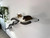 Cat Wall Bed Set — birch wave lounger with two climbing steps and cushions, wall-mounted cat furniture