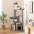 71-inch multi-level large cat tower with dual condos and top perch - CatsPlay.com