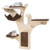 59-inch wall-mounted cat tower - view 3