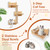 6-piece cat wall system with condo - view 6