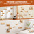 6-piece cat wall system with condo - view 7