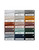 Fabric Swatch for Flow cat wall shelf and perch with plush cushion - metal base, left orientation