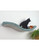 Flow cat wall shelf and perch with plush cushion - metal base