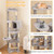 69" Multi-Level Cat Tower with Hammock and Basket - view 7
