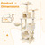 66" Multi-Level Cat Tower with 2 Condos and 2 Perches - view 5