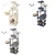 66-inch multi-level cat tower with 2 condos and 2 top perches - CatsPlay.com