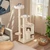 60" Cat Tower with Birch Plywood and Bamboo Condo - view 2