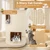 60" Cat Tower with Birch Plywood and Bamboo Condo - view 6