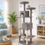 84-inch large cat tower with wide base, 2 condos and 2 plush perches - CatsPlay.com