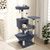 58" Multi-Level Cat Tree with Padded Perch - view 2