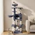 63-inch large cat tree with window condo and deluxe top perch - CatsPlay.com