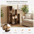 Cat Bookshelf Tower Rustic Brown - view 7