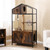 Industrial cat tower with litter box enclosure 59 inch - CatsPlay.com