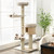 68.5 Inch Solid Wood Cat Tower Natural - view 2