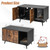 cat litter box enclosure double door cabinet - view 4