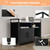 hidden cat litter box cabinet double doors - view 6
