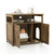 cat litter box enclosure double barn doors - view 4