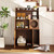 modern industrial litter box enclosure open shelves - view 2