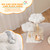 32" solid wood flower cat tree - view 6