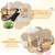 32" solid wood flower cat tree - view 7