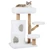 30.5" modern solid wood cat tree - view 3