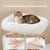 30.5" modern solid wood cat tree - view 7