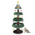 70" Christmas Cat Tower with Enclosed Top Perch