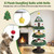70" Christmas Cat Tower with Enclosed Top Perch