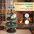 70" Christmas Cat Tower with Enclosed Top Perch