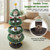 70" Christmas Cat Tower with Enclosed Top Perch