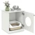 Modern Cat Litter Box Enclosure for Small to Large Cats