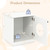Modern Cat Litter Box Enclosure for Small to Large Cats