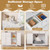 40" Cat Litter Box Enclosure with Drawers and Storage