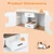 55" Wooden Cat Litter Cabinet with Countertop