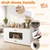 55" Wooden Cat Litter Cabinet with Countertop
