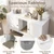 Two-door mid-century cat litter box cabinet with open center access - CatsPlay.com